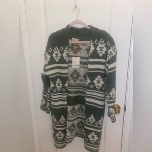 Target oversized knit cardigan NWT